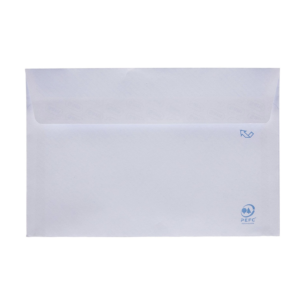 Sobre blanco 120 x 176 mm Sam (Caja 500 unidades)