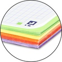 Hojas con sistema ScribZee del cuaderno de espiral A5 microperforado cuadriculado tapa dura 120 hojas Oxford