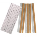 Índice numérico y alfabético autoadhesivo Grafovisor