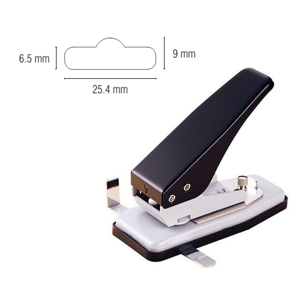 Perforadora Euro-Hole profesional para colgar blísters en ganchos de exposición