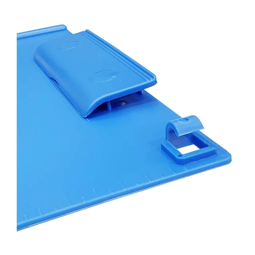 Soporte para bolígrafo o rotulador en placa portanotas grande de plástico extraduro B4 Abel