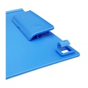 Soporte para bolígrafo o rotulador en placa portanotas grande de plástico extraduro B4 Abel