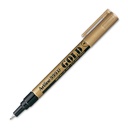 Rotulador permanente Artline 999XF dorado