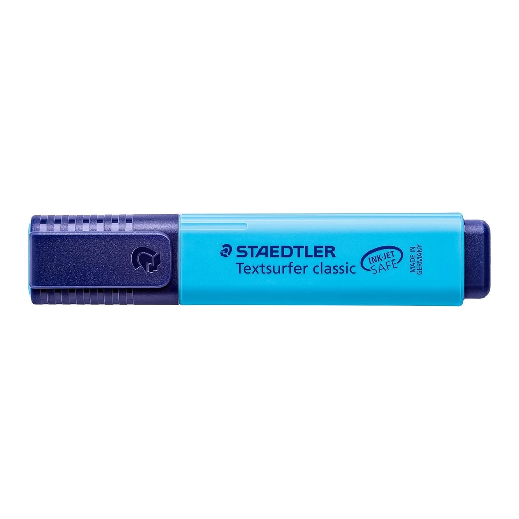 Rotulador fluorescente azul Staedtler Textsurfer Classic 364 con punta biselada