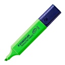 Rotulador fluorescente verde Staedtler Textsurfer Classic 364 con recarga y cuerpo reciclable