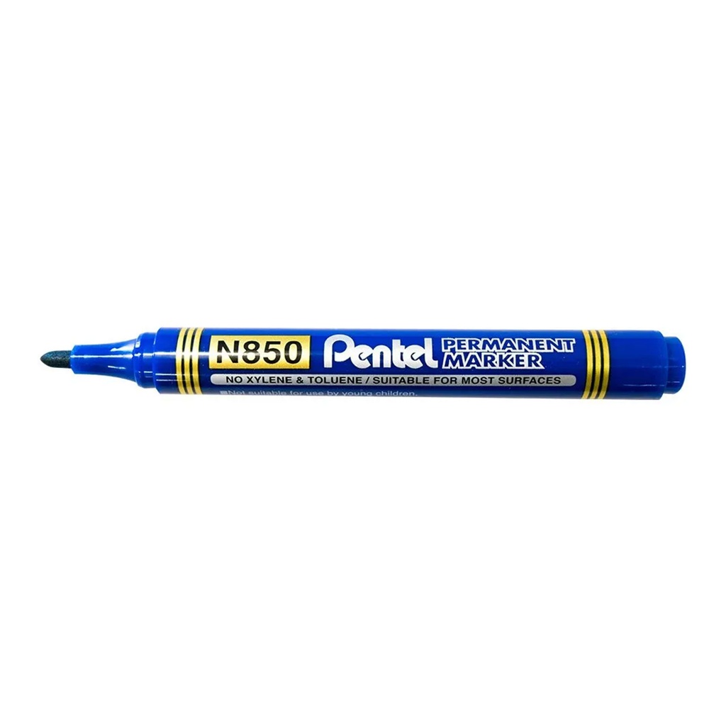 Rotulador permanente Pentel N850 azul vendido por asturalba