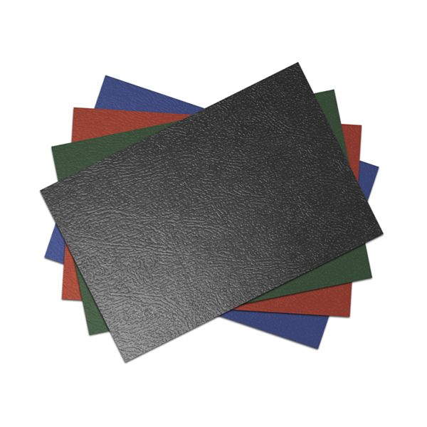 Portadas de cartón duro con textura símil piel gofrado en cuatro colores