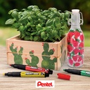 Rotulador acrílico Pentel Paint Marker naranja MMP20-FO