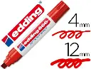 Rotulador permanente Edding 800 rojo