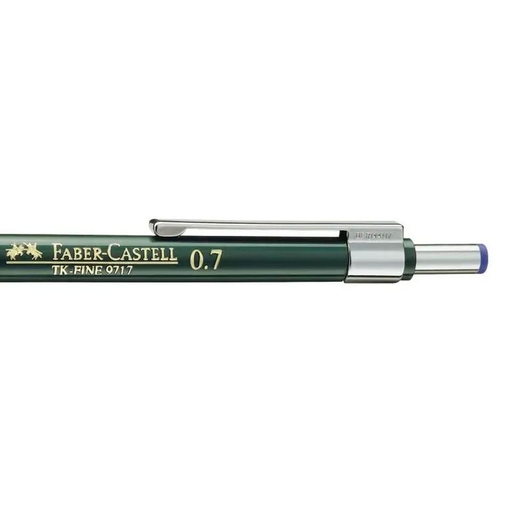 Portaminas Faber-Castell TK-Fine 9717 0,7 mm tapa azul