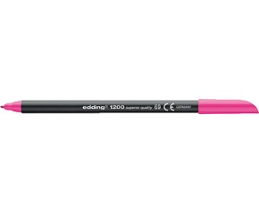 Rotulador Edding 1200 rosa neon nº69  punta fina para papel