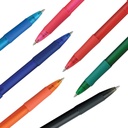 Bolígrafo retráctil Pentel Feel-it BX417 colores