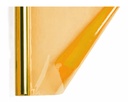 25 hojas de 50 x 65 cm de papel celofán naranja troqueladoen rollo de 0,50 x 16,25 m
