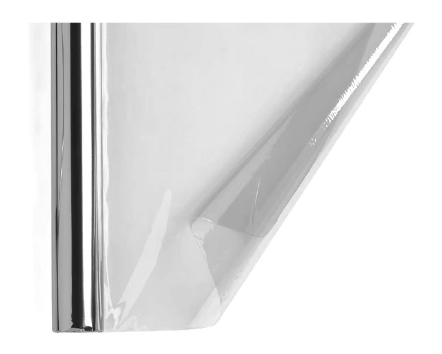 25 hojas de 50 x 65 cm de papel celofán transparente troqueladoen rollo de 0,50 x 16,25 m