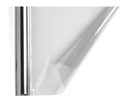25 hojas de 50 x 65 cm de papel celofán transparente troqueladoen rollo de 0,50 x 16,25 m