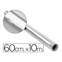 Rollo papel celofán transparente 60 cm x 10 m