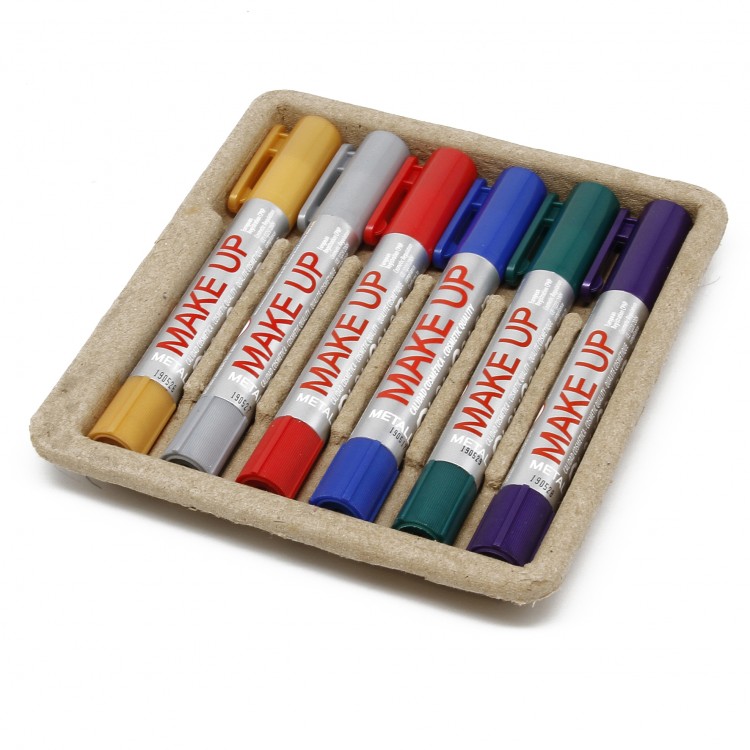 Maquillaje infantil PlayColor Metallic (6 colores metalizados)