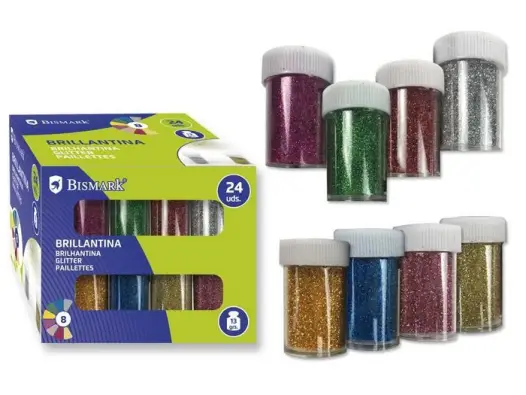 Purpurina azul Brillantina Bismark 13 gr