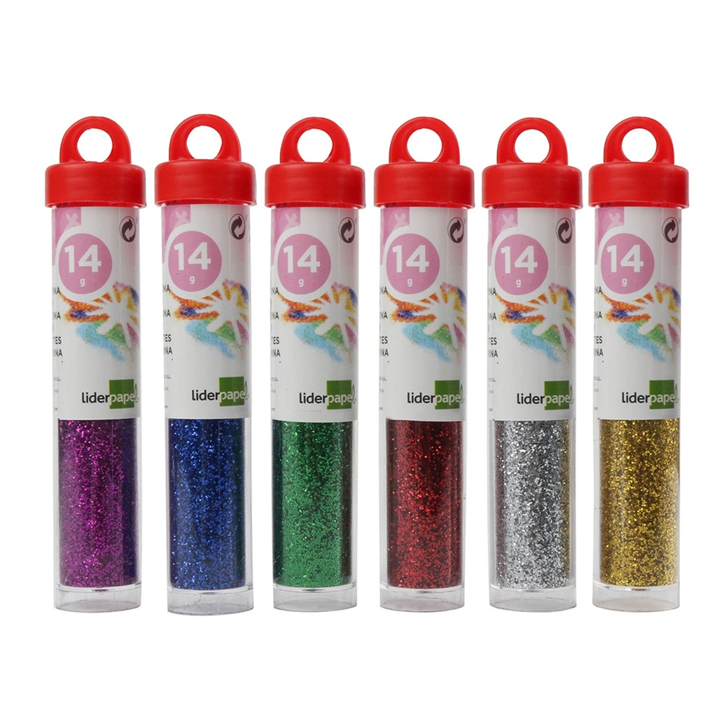 Purpurina colores 14 gramos