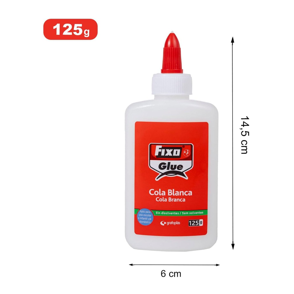 Medidas de la cola blanca Fixo