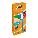 Bolígrafo BIC 4 Colores original escritura multicolor caja