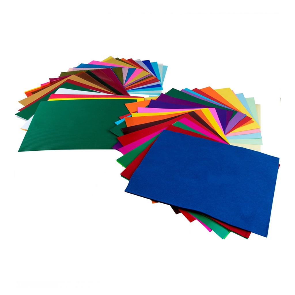 Bloc de trabajos manuales múltiples Premium 315 x 240 mm (62 hojas)