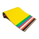 10 láminas de cartón ondulado de colores variados