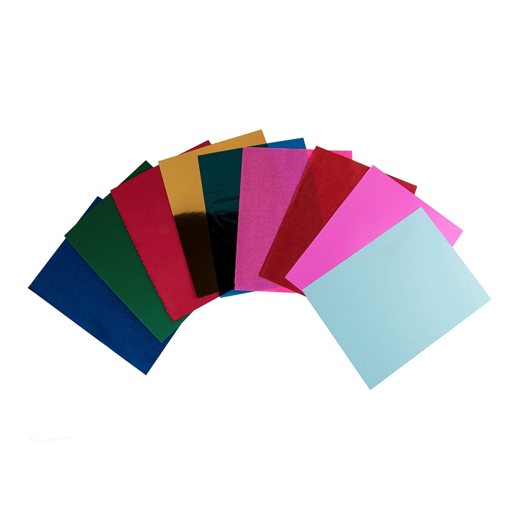 Bloc de trabajos manuales de colores 315 x 240 mm