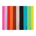 Colores de papel crespón de bloc de 315 x 240 mm