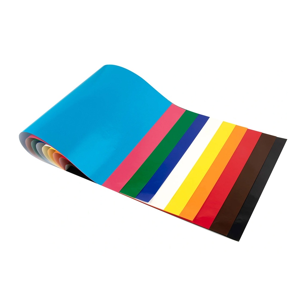 Colores de papel charol de 315 x 240 mm