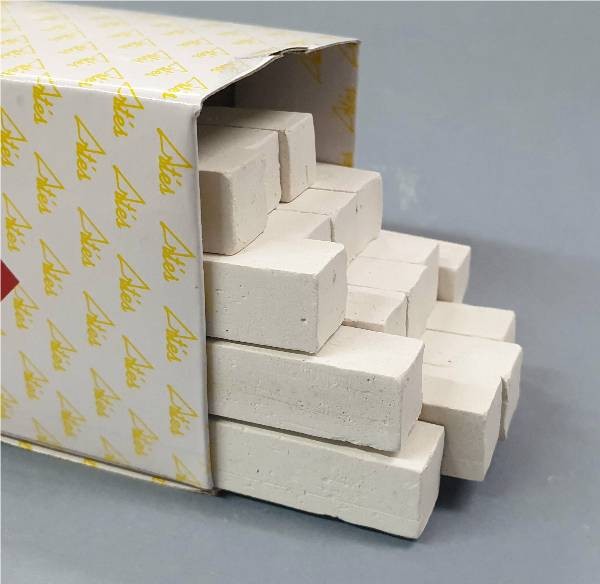 Tizas blancas cuadradas Artés (Caja 25 unidades)