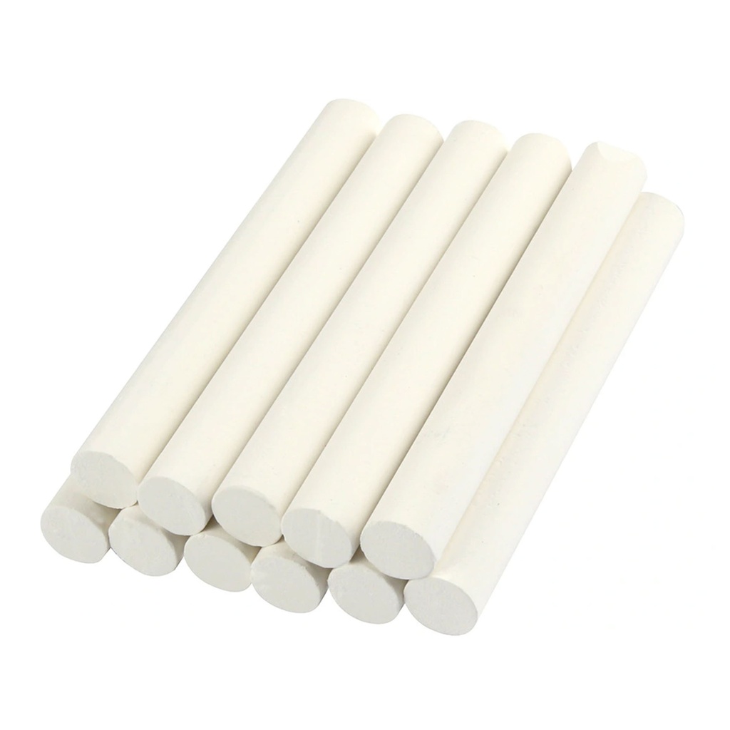 Tizas blancas Liderpapel (Caja 10 unidades)