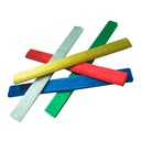 Papel crespón metalizado rojo 0,50 x 2,50 m