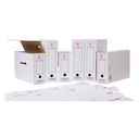Cajas de archivo definitivo cartón Folio Grafoplás Ecoclassic