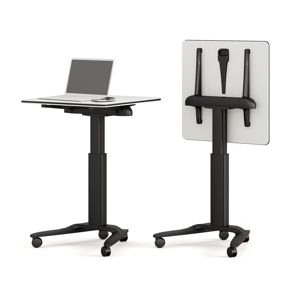 Mesa elevable, abatible y móvil con ruedas Talent de Actiu