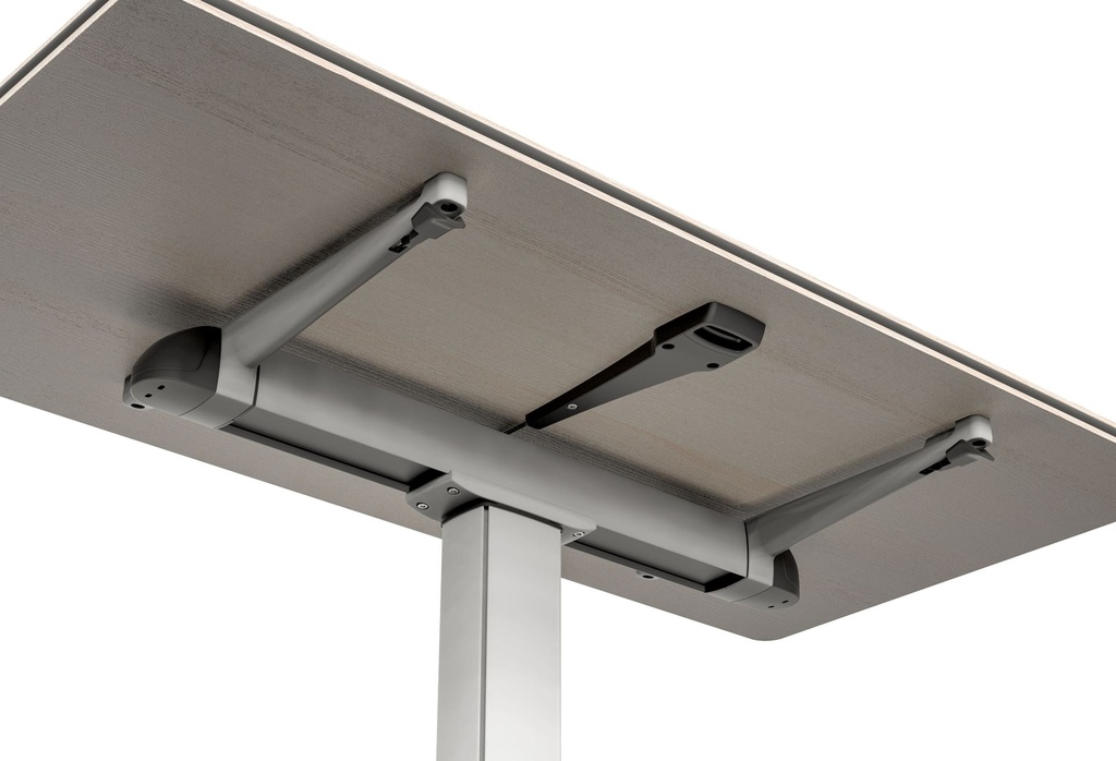 Mesa elevable, abatible y móvil con ruedas Talent de Actiu