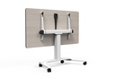 Mesa elevable, abatible y móvil con ruedas Talent de Actiu