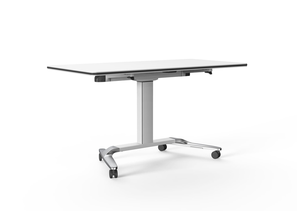 Mesa elevable, abatible y móvil con ruedas Talent de Actiu