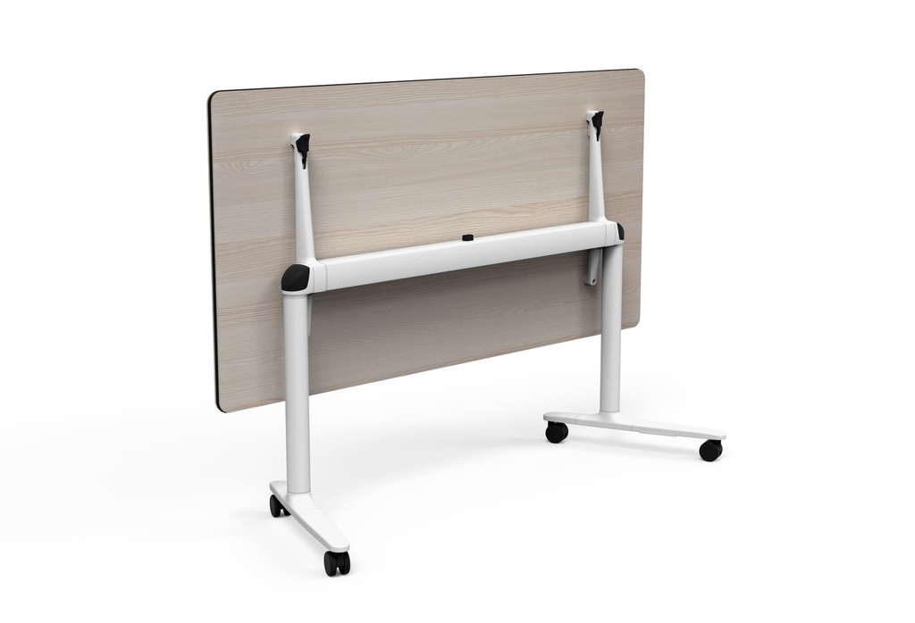 Mesa abatible y móvil con ruedas Talent de Actiu de 69 cm de fondo