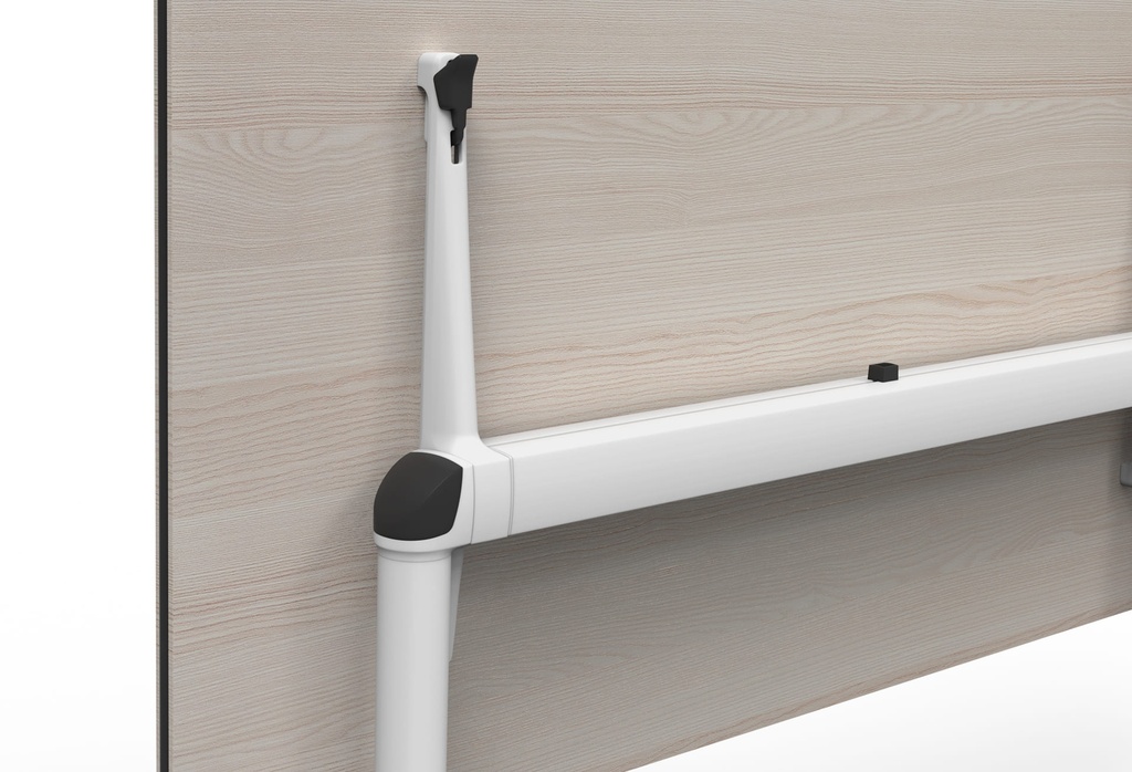 Mesa abatible y móvil con ruedas Talent de Actiu de 69 cm de fondo