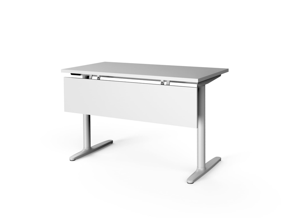 Mesa abatible y móvil con ruedas Talent de Actiu de 69 cm de fondo