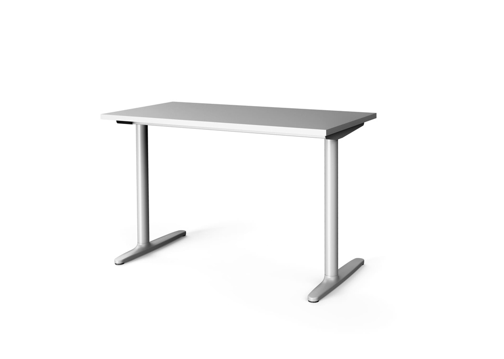 Mesa abatible y móvil con ruedas Talent de Actiu de 80 cm de fondo