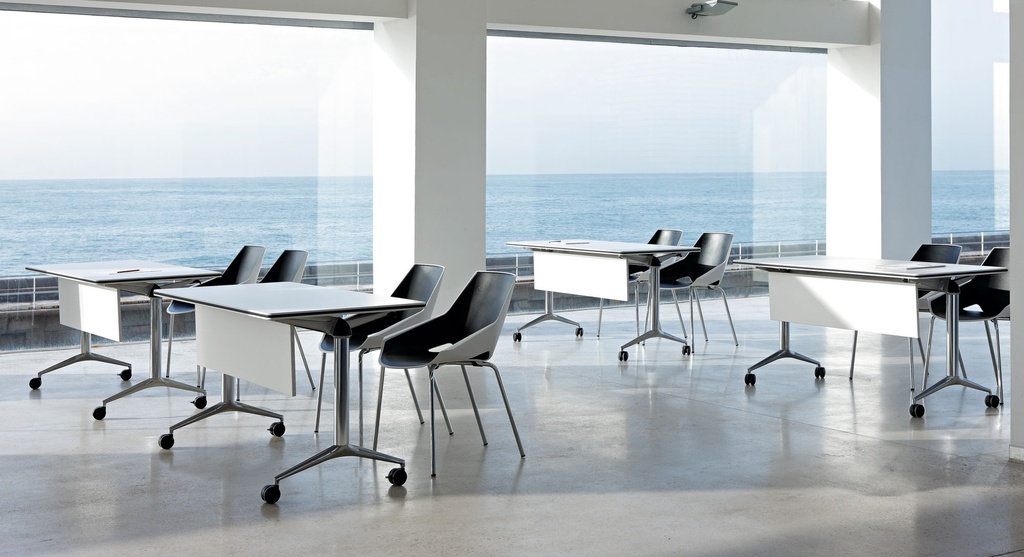 Mesa móvil y abatible Trama 80 Express