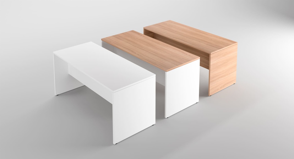 Mesa Ofimat Plus en blanco