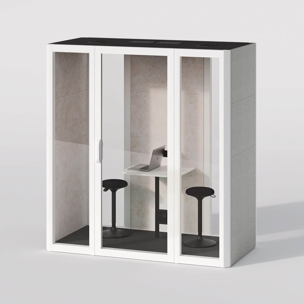 Cabina Qyos 200 con taburete