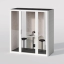 Cabina Qyos 200 con taburete