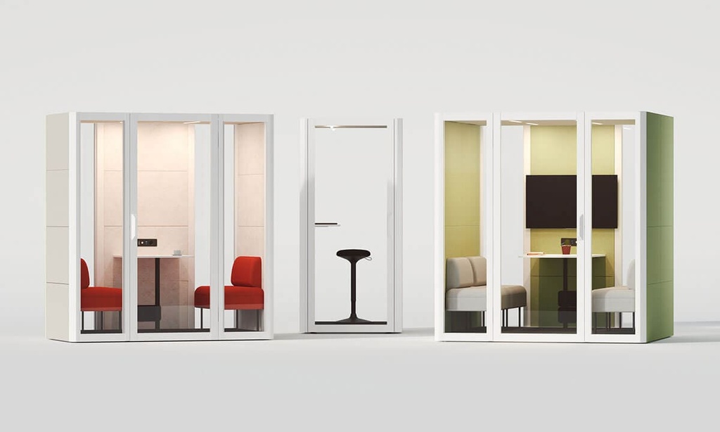 Cabinas acústicas Qyos de Actiu