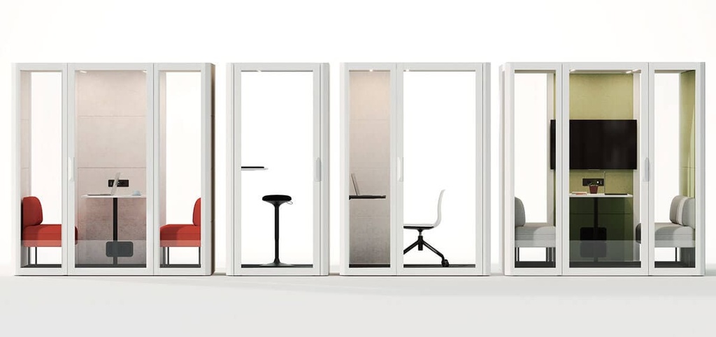 Cabinas insonorizadas Qyos de Actiu