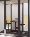 Cabinas insonorizadas para reuniones Qyos de Actiu