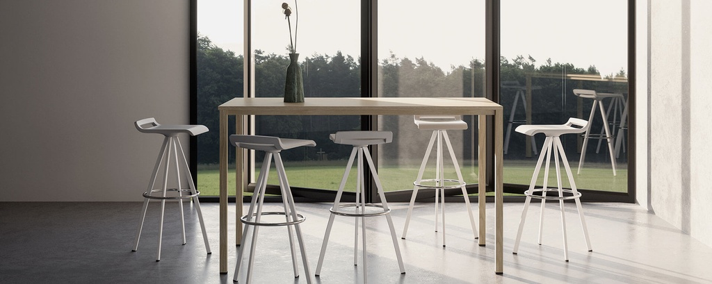 Taburete Mit negro Express mesa Prisma